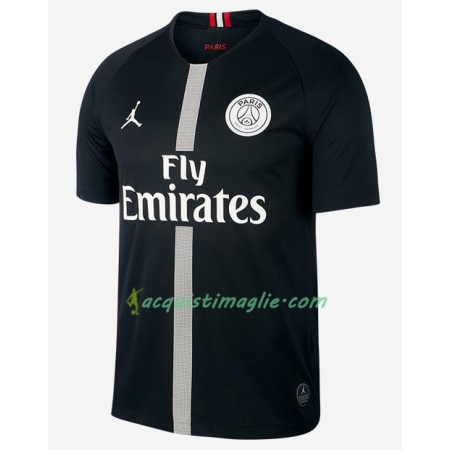 Divisa di Calcio Paris Saint Germain Jodan Nero Terza 2018/2019